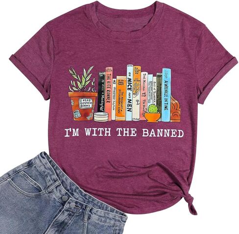 FYAPHION It’s a Good Day to Read A Book Shirt Womens Graphic Tees Book Lovers Tshirts Teacher Bookworm Reading Shirts S-XXL in Kuwait