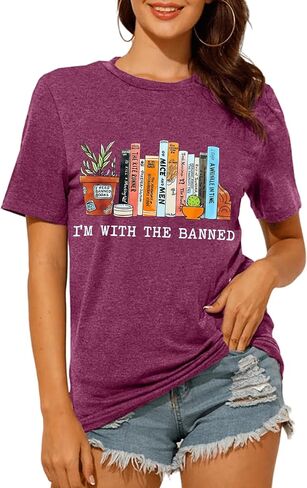 FYAPHION It’s a Good Day to Read A Book Shirt Womens Graphic Tees Book Lovers Tshirts Teacher Bookworm Reading Shirts S-XXL in Kuwait