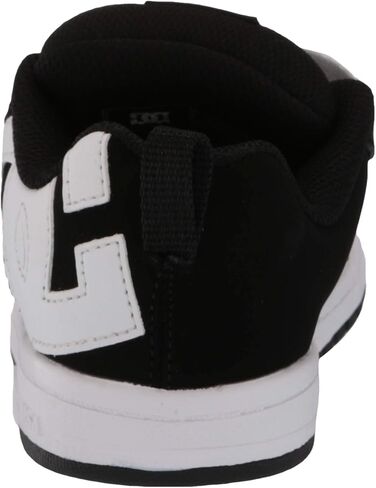DC Boy's Court Graffik Skate Shoe, Black/White, 7 M US in Saudi Arabia