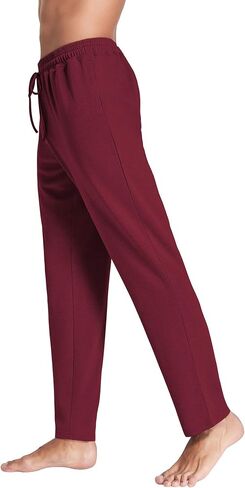 بنطال الركض الكاجوال للرجال من PEGENO مع جيوب وبنطال رياضي بخصر مطاطي in Kuwait