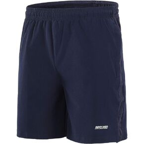 شورت الجري ARSUXEO للرجال مقاس 7 بوصات، شورت رياضي فائق النعومة للتدريب مع جيوب بسحاب in Kuwait