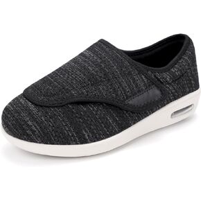Secret Slippers Women's Diabetic Shoes, Lightweight Wide Width Walking Sneakers with Adjustable Closures for Diabetic Edema Plantar Fasciitis Bunions Arthritis Swollen Feet