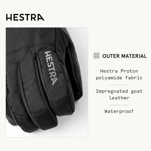 قفاز Hestra All Mountain CZone - قفاز مقاوم للماء ومتعدد الاستخدامات للتزلج والتزلج على الجليد وتسلق الجبال in Saudi Arabia