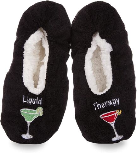 MeMoi Women's Liquid Therapy Sherpa-Lined Slippers in Saudi Arabia