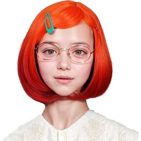 شعر مستعار كولور جراوند طويل مستقيم أسود طبيعي للحفلات التنكرية للهالوين (أسود) in Kuwait