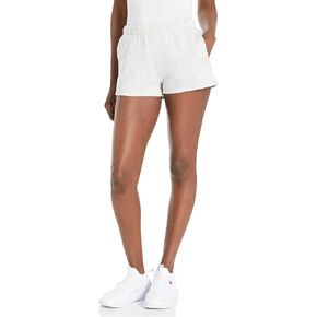 Champion Women's 3" Classic Fleece Short, Double Logo