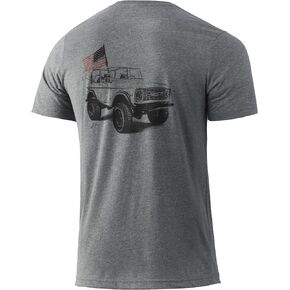 HUK Men's Kc Scott Short Sleeve Tee | Performance Fishing T-Shirt