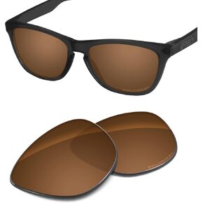 Tintart Performance Lenses Compatible with Oakley Frogskins LX OO2043 | Frogskins LX Asian Fit(AF) OO2039 Polarized Etched