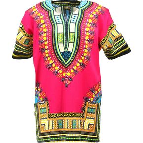 قميص KlubKool Dashiki قميص قفطان أفريقي بوهو للجنسين