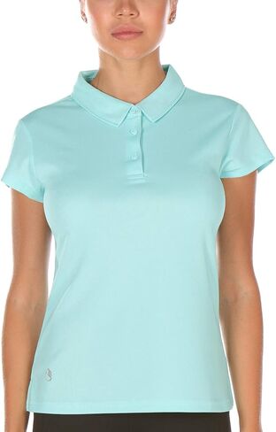 icyzone Golf Polo Shirts for Women, Ladie's Collared Tennis Short Sleeve Tops in Saudi Arabia