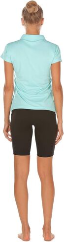 icyzone Golf Polo Shirts for Women, Ladie's Collared Tennis Short Sleeve Tops in Saudi Arabia