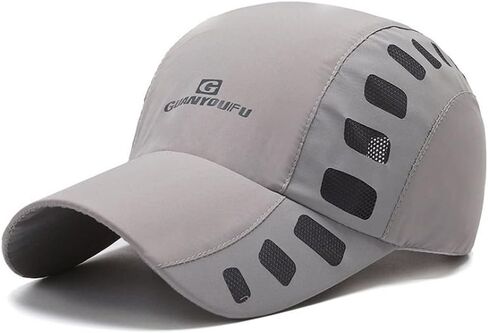 CLAPE Breathable Outdoor UV Protection Cap Lightweight Quick Drying Summer Sports Sun Caps in Kuwait