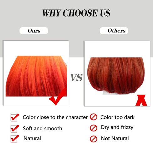 شعر مستعار كولور جراوند طويل مستقيم أسود طبيعي للحفلات التنكرية للهالوين (أسود) in Kuwait