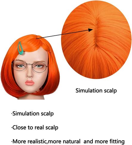 شعر مستعار كولور جراوند طويل مستقيم أسود طبيعي للحفلات التنكرية للهالوين (أسود) in Kuwait