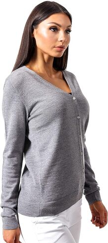 سترة KNITTONS النسائية من الكشمير الناعم من صوف ميرينو 270 جرام سترة صوفية in Kuwait