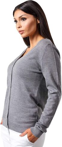 سترة KNITTONS النسائية من الكشمير الناعم من صوف ميرينو 270 جرام سترة صوفية in Kuwait