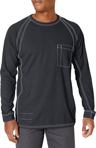 Bulwark Men's Iq Series Comfort Knit Long Sleeve Tee in Saudi Arabia