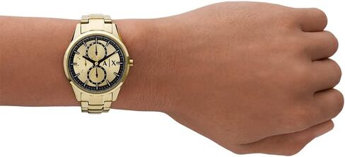 A|X Armani Exchange Multifunction Watch for Men with Leather or Stainless Steel Band in Kuwait