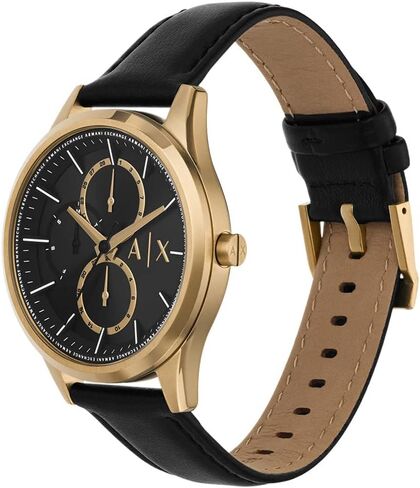 A|X Armani Exchange Multifunction Watch for Men with Leather or Stainless Steel Band in Kuwait