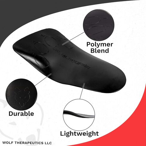 Dr. Wolf Arch Support Orthotic Inserts: Doctor Developed Plantar Fasciitis Insoles for Men, Arch Support Insoles for Women, Heel Pain and Foot Arch Supports (Men's 5/6, Women's 7) in Kuwait