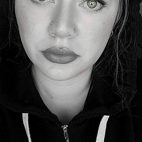 NZDLM القمر الأنف الدائري هوب 20 جرام الجراحية الصلب الأنف خواتم الحاجز الأنف الدائري هيئة ثقب المجوهرات للنساء الفتيات in Kuwait