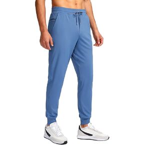 Pinkbomb Men's Joggers with Zipper Pockets Running Athletic Workout Pants Tapered Sweatpants for Men Golf Track in Kuwait