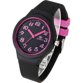 Top Plaza Womens Silicone Analog Quartz Wrist Watches Fashion Casual Colorful Sport Rubber Jelly Watch with Classic Arabic Numerals in Saudi Arabia