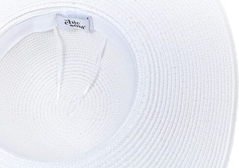 Womens Embroidered Straw Sun Hat Bridal Shower Gift Bachelorette Honeymoon in Saudi Arabia