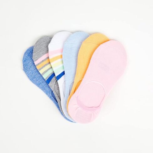 Keds Women's Low Cut Sneaker Signature Knit No Show Sock Liners 6 Pairs in Saudi Arabia