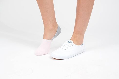 Keds Women's Low Cut Sneaker Signature Knit No Show Sock Liners 6 Pairs in Saudi Arabia