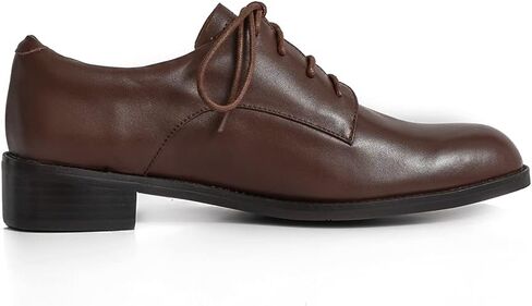 ONEENO Women's Classic Lace-up Leather Oxford in Kuwait