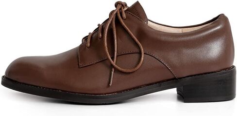 ONEENO Women's Classic Lace-up Leather Oxford in Kuwait