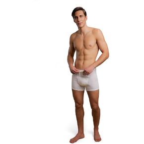 سروال داخلي بوكسر برباط مضلع مضاد للحساسية من كوتونيك للرجال الذين يعانون من حساسية الجلد والبشرة الحساسة in Kuwait