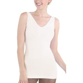 NIKIBIKI Women Seamless Reversible Classic Tank Top, Made in U.S.A, One Size in Kuwait