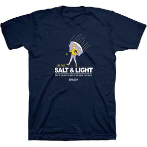Kerusso Men's Salt and Light Matthew 5:13-16 T-Shirt - Navy - in Saudi Arabia