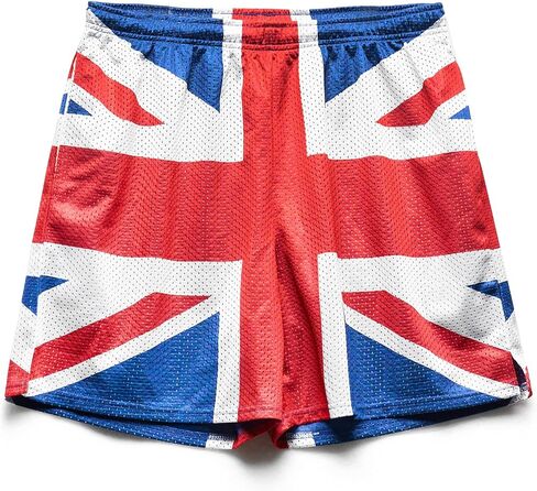 Chalk Line Union Jack Flag Retro Shorts in Kuwait
