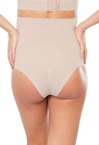 PLIE Pregnancy Panties for Women, Full Coverage High Waist Underwear, Light Compression, Over The Belly Style in Kuwait