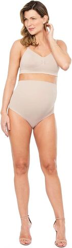 PLIE Pregnancy Panties for Women, Full Coverage High Waist Underwear, Light Compression, Over The Belly Style in Kuwait
