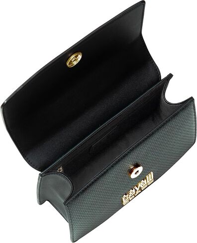 حقيبة كلاس ميلانو بمقبض علوي متوسط من جلد الثعبان بلون اخضر للنساء من كافالي، اخضر، 10 انش (طول) × 2.75 (عمق) × 5.35 (ارتفاع) انش, جريه مارل in Kuwait