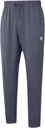 VEBOON بنطال رياضي للجري للرجال سروال رياضي للتمرين في صالة الألعاب الرياضية بنطال رياضي برباط مدبب ناعم ومريح وخفيف الوزن طويل مع جيوب in Kuwait