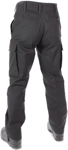 بنطلون مولسكين للجيش الألماني الأصلي، بنطلون ألماني، إصدار عسكري، سروال قتالي أسود للاستخدام في الهواء الطلق، والصيد وملابس العمل in Kuwait