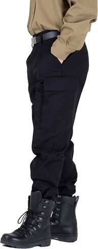 بنطلون مولسكين للجيش الألماني الأصلي، بنطلون ألماني، إصدار عسكري، سروال قتالي أسود للاستخدام في الهواء الطلق، والصيد وملابس العمل in Kuwait