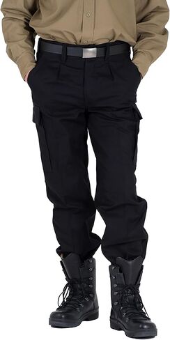 بنطلون مولسكين للجيش الألماني الأصلي، بنطلون ألماني، إصدار عسكري، سروال قتالي أسود للاستخدام في الهواء الطلق، والصيد وملابس العمل in Kuwait