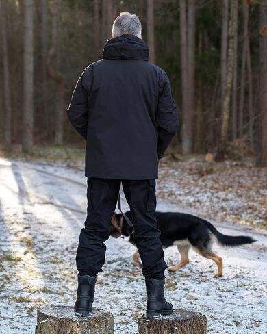 بنطلون مولسكين للجيش الألماني الأصلي، بنطلون ألماني، إصدار عسكري، سروال قتالي أسود للاستخدام في الهواء الطلق، والصيد وملابس العمل in Kuwait