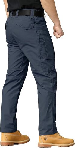 CARWORNIC Men's Lightweight Tactical Pants Ripstop Military Cargo Pants Water Resistant Outdoor Hiking Work Pants in Saudi Arabia