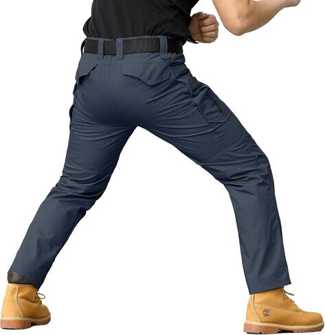 CARWORNIC Men's Lightweight Tactical Pants Ripstop Military Cargo Pants Water Resistant Outdoor Hiking Work Pants in Saudi Arabia