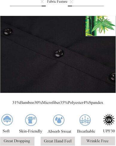 قميص Alex Vando للسيدات بأزرار سفلية وخالي من التجاعيد وبلوزة عمل كاجوال بأكمام طويلة in Kuwait