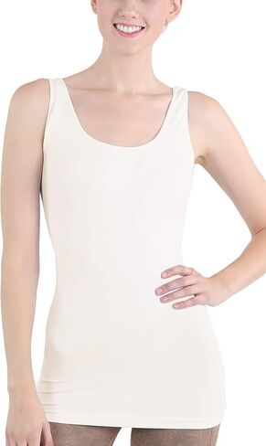 NIKIBIKI Women Seamless Reversible Classic Tank Top, Made in U.S.A, One Size in Kuwait