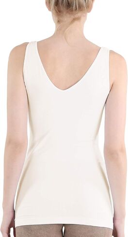 NIKIBIKI Women Seamless Reversible Classic Tank Top, Made in U.S.A, One Size in Kuwait