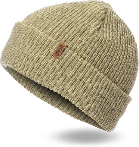 تشكيل في الهواء الطلق سلامة عاكسة الكفة قبعة عالية الوضوح شتاء دافئ تشغيل الصوف مبطن قبعة متماسكة in Kuwait